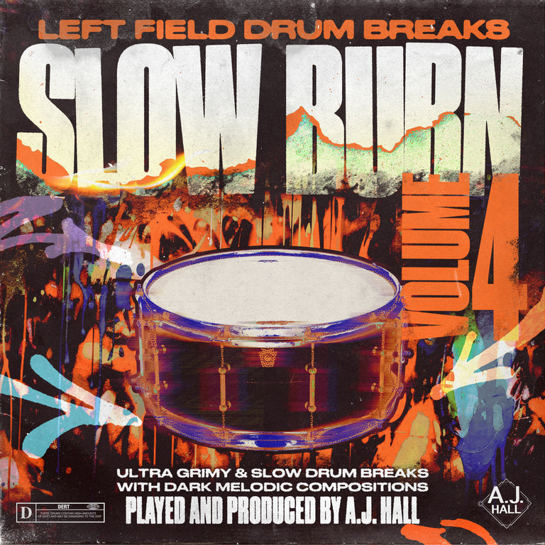 LEFT FIELD DRUM BREAKS! AJ HALL DRUM BREAKS! – Left Field Drum Breaks