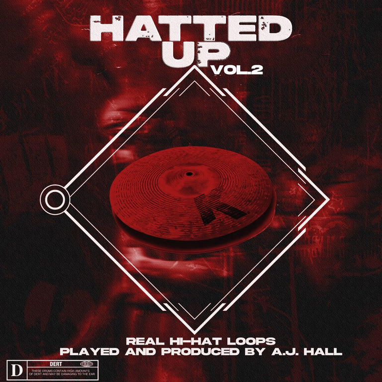 HATTED UP - VOL 2! (HI HAT LOOPS)